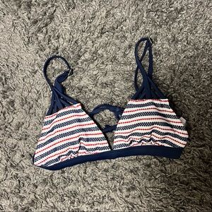red, white, and blue bikini top from target.